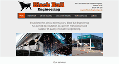 Desktop Screenshot of blackbullengineering.co.uk