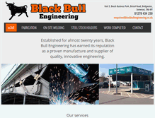 Tablet Screenshot of blackbullengineering.co.uk
